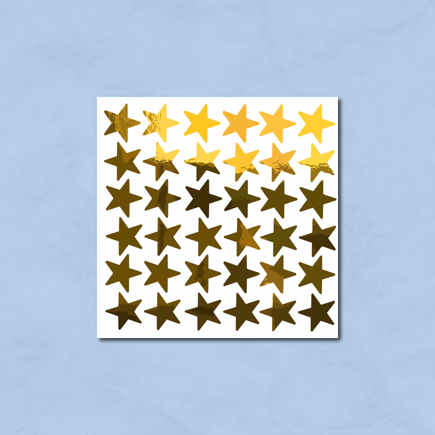 Gouden Sterren - Mini Stickervel