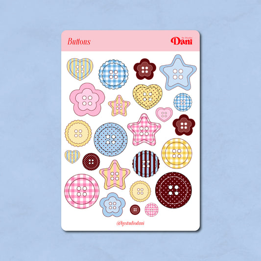 Button Sticker Sheet