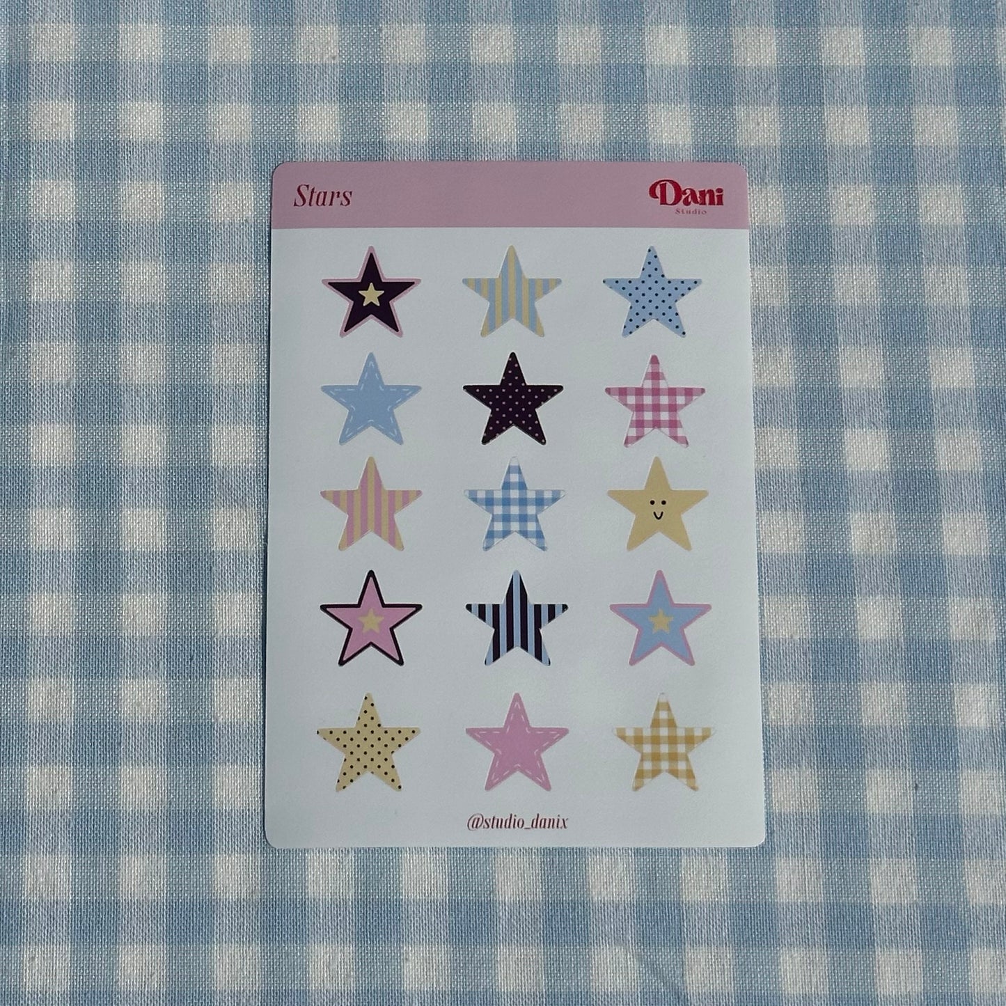 Stars Sticker Sheet