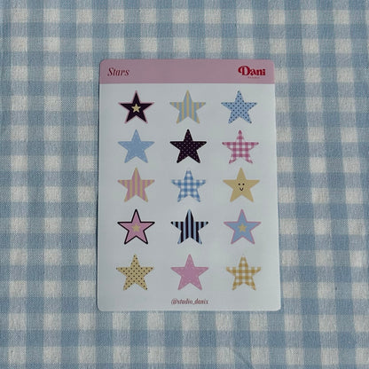 Stars Sticker Sheet