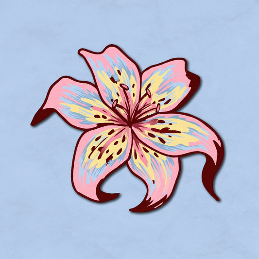Sticker Lelie