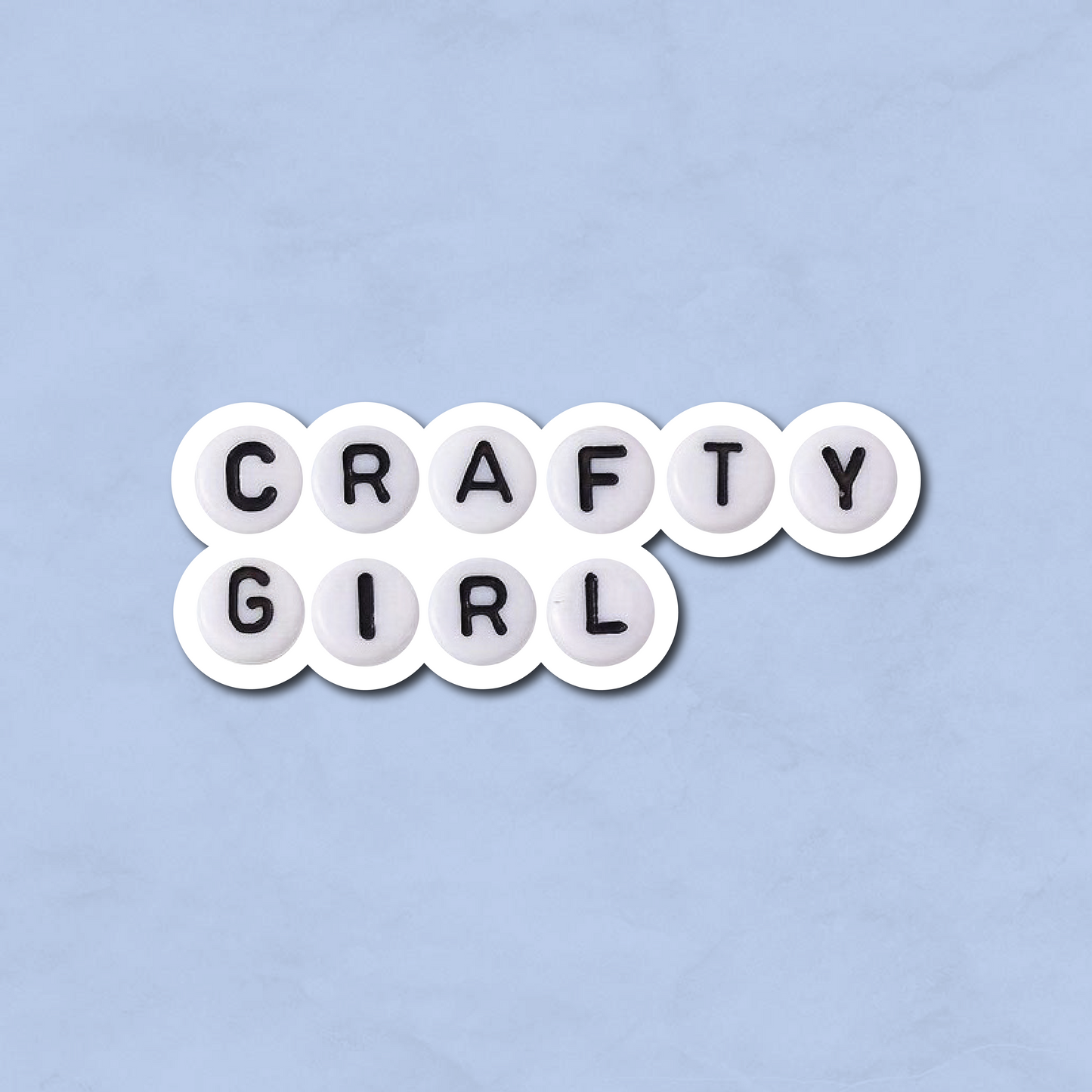 Sticker Crafty Girl