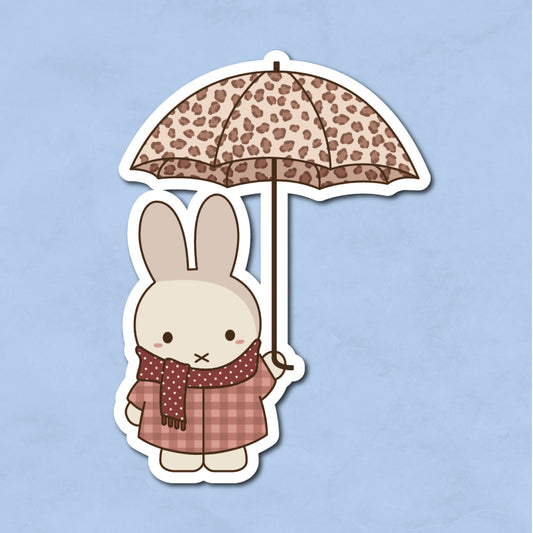 Sticker Bunny Umbrella